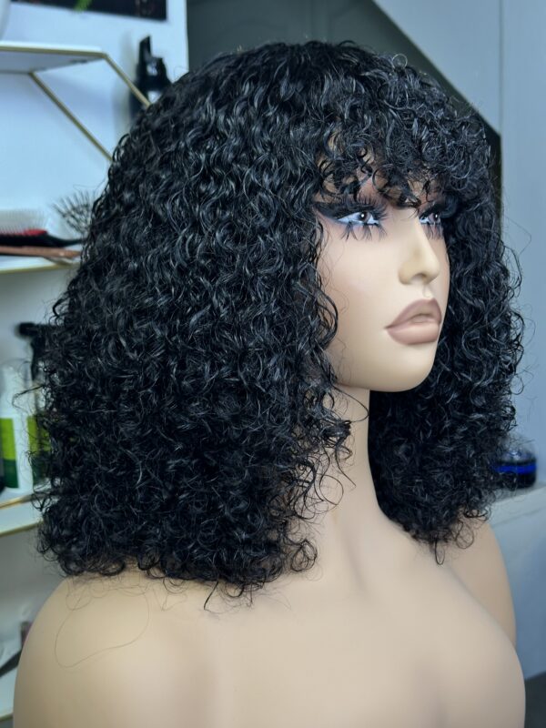 Vietnamese 100% human hair  SDD fringe curls - Image 6