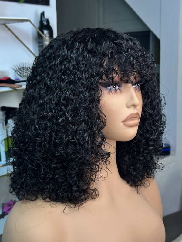 Vietnamese 100% human hair  SDD fringe curls - Image 4