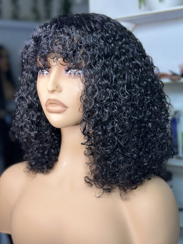 Vietnamese 100% human hair  SDD fringe curls - Image 2