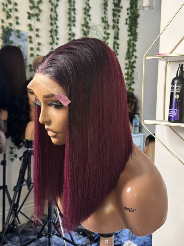 Baddie Pinky Vietnam SDD Bone Straight Wig with 5x5 Closure - Image 8