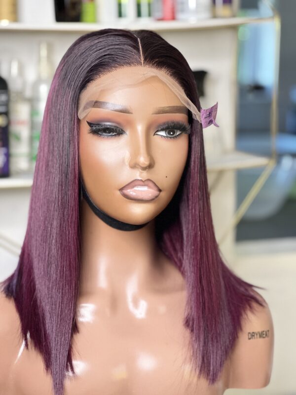 Baddie Pinky Vietnam SDD Bone Straight Wig with 5x5 Closure - Image 4