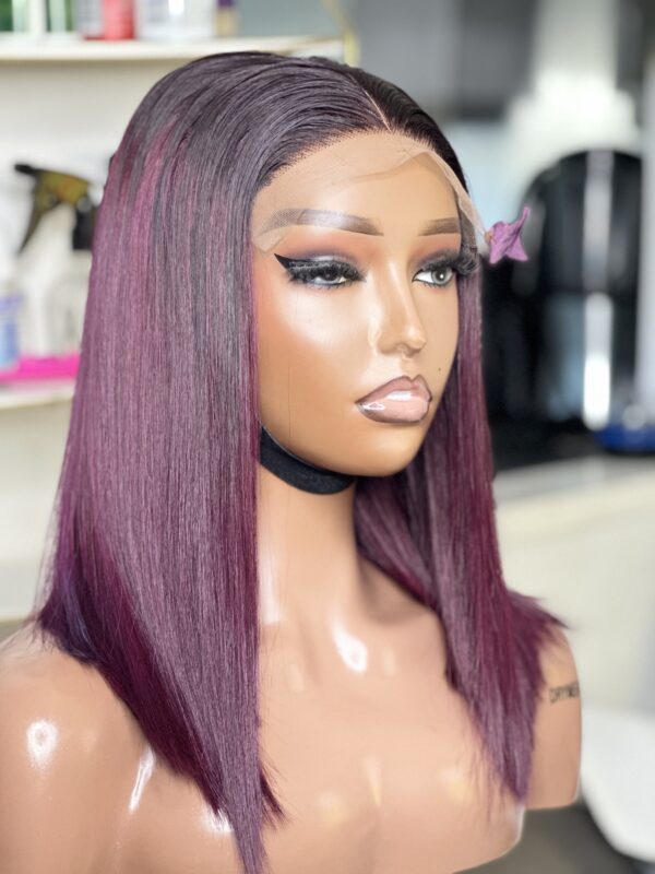 Baddie Pinky Vietnam SDD Bone Straight Wig with 5x5 Closure - Image 2