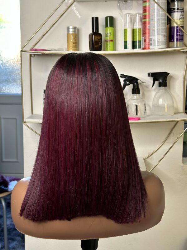 Baddie Pinky Vietnam SDD Bone Straight Wig with 5x5 Closure - Image 3