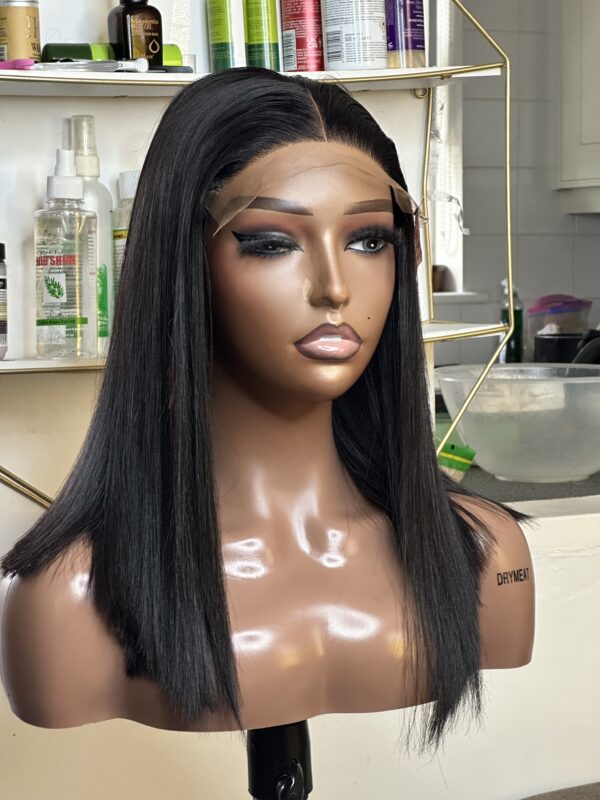 Bae Jenny SDD, Vietnamese 5by5 glueless 14” bone straight. - Image 4