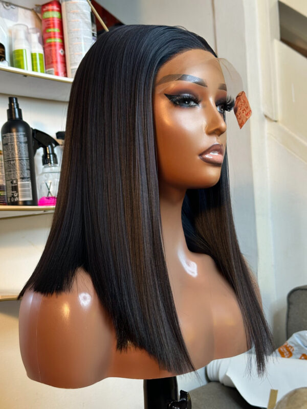Bae Jenny SDD, Vietnamese 5by5 glueless 14” bone straight. - Image 3