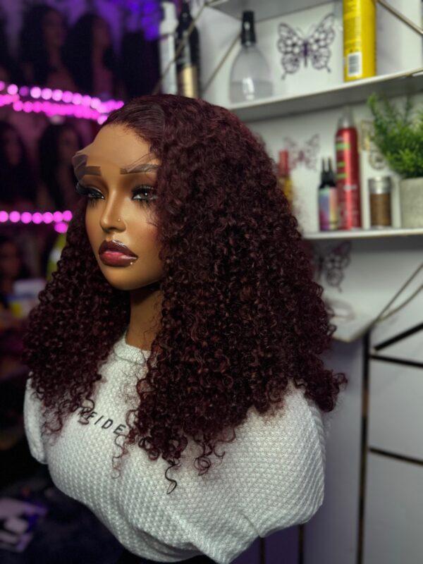SDD pixie curls human hair with 5by5 closure - Image 4