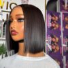 Kiki Vietnam 8” Bone straight raw hair wig with closure