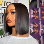 Kiki 8” Bone Straight Raw Vietnamese Hair Wig With Closure