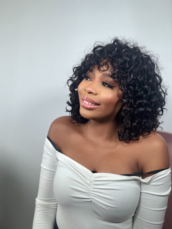 Miss Elodie Celebrity water wave fringe wig