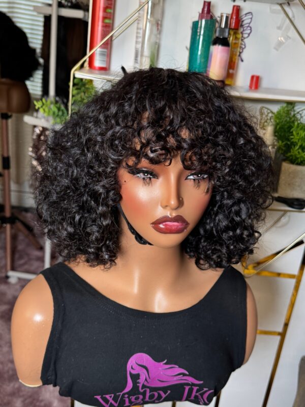 Miss Elodie Celebrity water wave fringe wig - Image 3