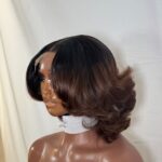 Ola Custom-Made Vietnamese Human Hair Wig – Soft Layers & Flipped Ends