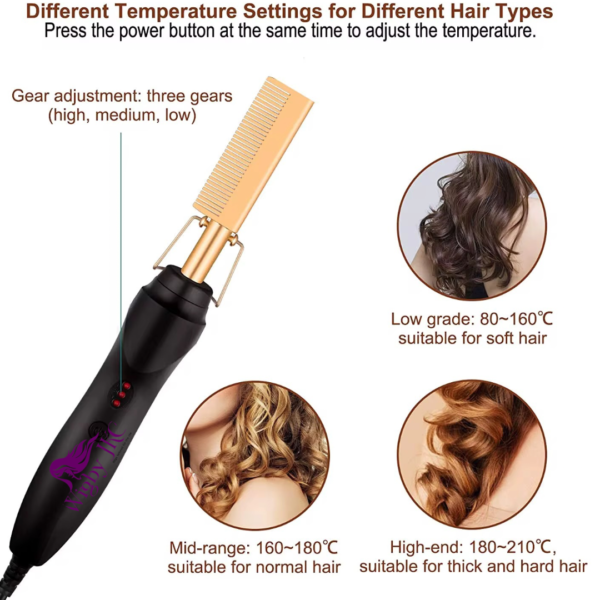 Professional hot comb - Image 7