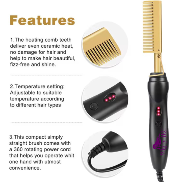 Professional hot comb - Image 6