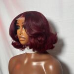 Kitan Wear & Go Glueless Burgundy Bone Straight Vietnamese Wig