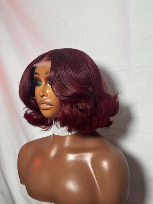 Kitan Wear & Go Glueless Burgundy Bone Straight Vietnamese Wig
