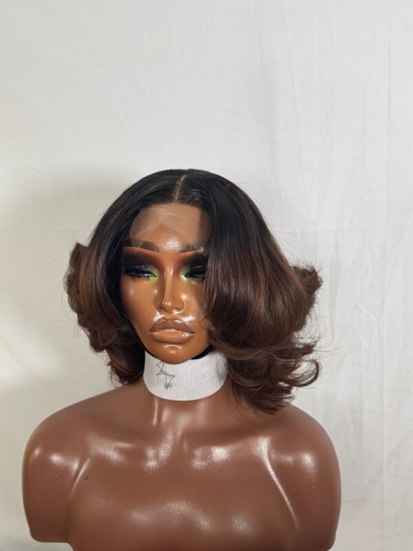 Ola Custom-Made Vietnamese Human Hair Wig – Soft Layers & Flipped Ends - Image 5