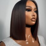 Khloe Sdd Vietnamese Two Tone Bone Straight Human Hair Wig