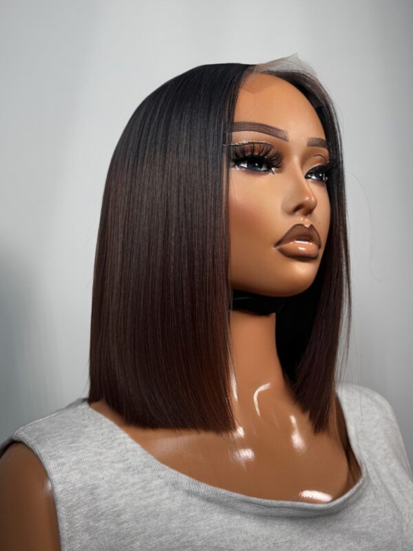 Khloe SDD Vietnam two tone bone straight human hair wig
