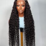 KIMBERLY LUXURIOUS DEEP WAVE WIG WITH 5X5 CLOSURE VIETNAMESE RAW BONE HUMAN HAIR