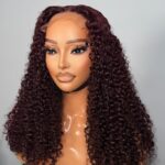 Trina Luxe Burgundy Super Double Drawn 5x5 Closure Wig