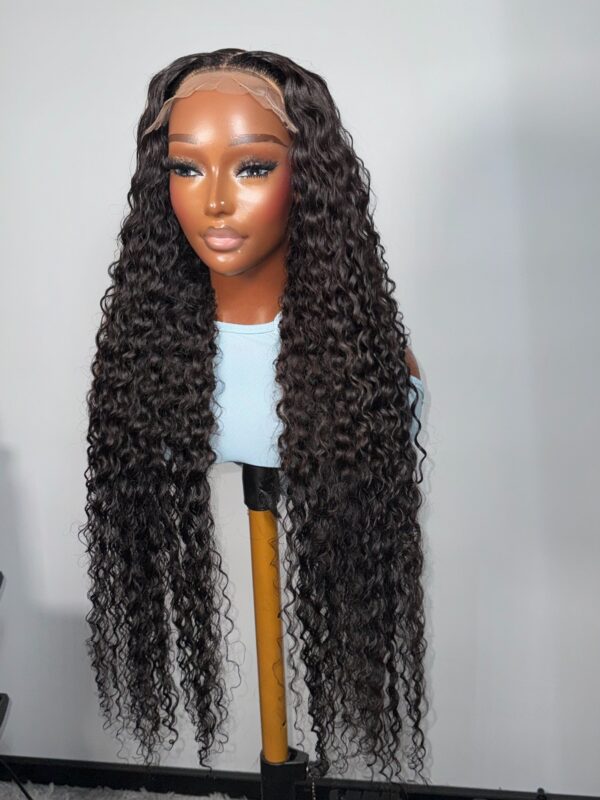 KIMBERLY Luxurious Deep Wave Wig with 5x5 Closure - Vietnam Raw Bone - Image 7
