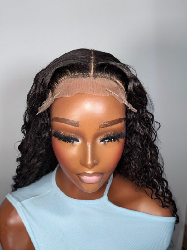 KIMBERLY Luxurious Deep Wave Wig with 5x5 Closure - Vietnam Raw Bone - Image 3