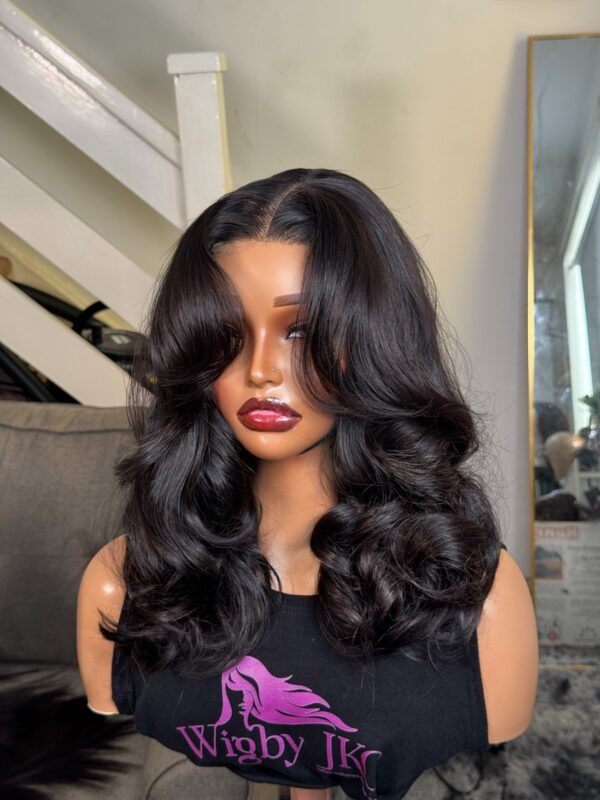 VICTORIA LUXE GLUELESS CLOSURE WIG – SDD VIETNAMESE RAW HAIR | CUSTOM-MADE WITH BOUNCY CURLS - Image 4