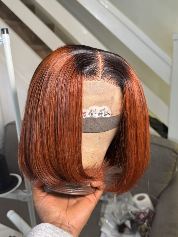 BELLA NOVA 2x4 CLOSURE BONE STRAIGHT BOB – 8” | PREMIUM VIETNAMESE HUMAN HAIR WIG - Image 5