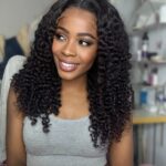 BELLA NOIR 18” PIXIE CURLS 5X5 GLUELESS TRANSPARENT LACE SDD VIRGIN HUMAN HAIR WIG
