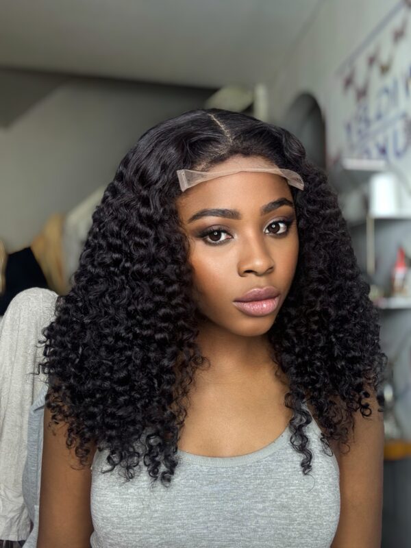 ALEXA VALENTINO 5x5 GLUELESS 4C HAIRLINE CLOSURE WIG – 18” PIXIE CURLS | VIRGIN VIETNAMESE SDD WIG - Image 4