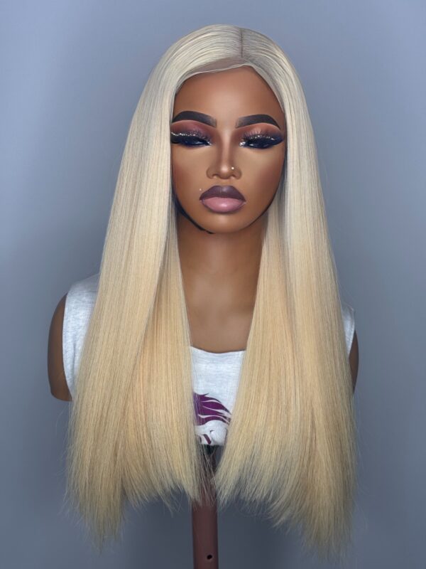 LYRIC FROST 5x5 GLUELESS BLONDE CLOSURE WIG - 20" BONE STRAIGHT | RAW VIRGIN VIETNAMESE WIG